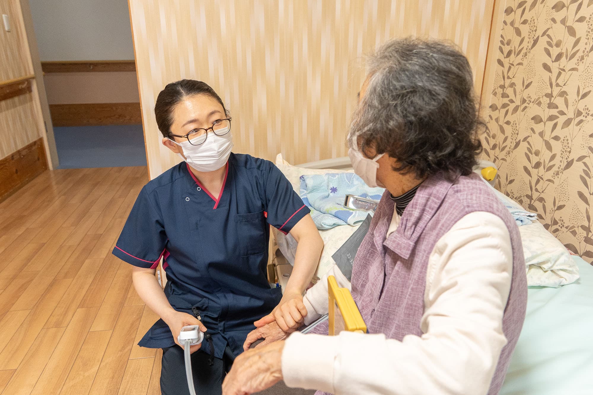 看護師による安心の健康サポート体制